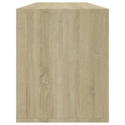 TV-taso Sonoma-tammi 130x35x50 cm lastulevy