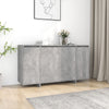 Senkki betoninharmaa 135x41x75 cm tekninen puu