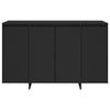 Senkki musta 120x41x75cm lastulevy