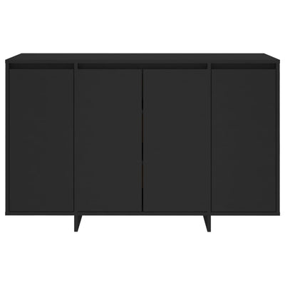 Senkki musta 120x41x75cm lastulevy