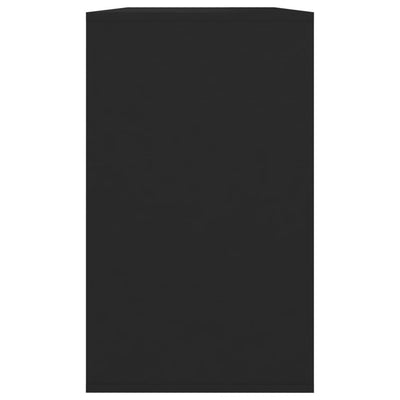 Senkki musta 120x41x75cm lastulevy