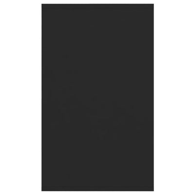 Senkki 3 vetolaatikkoa musta 120x41x75 cm tekninen puu