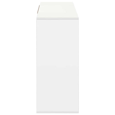 Valkoinen senkki Stroici 120x30x75cm (puinen)