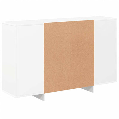 Valkoinen senkki Stroici 120x30x75cm (puinen)