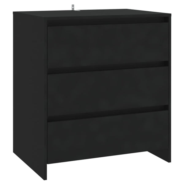 Musta senkki Jamel 70x41x75cm (puinen)