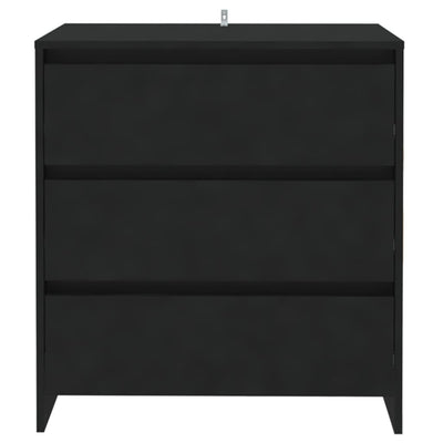 Senkki musta 70x41x75 cm tekninen puu