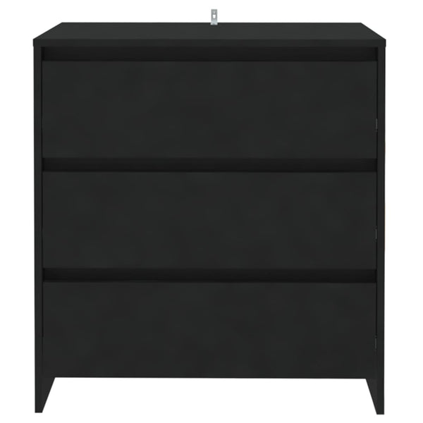 Musta senkki Jamel 70x41x75cm (puinen)