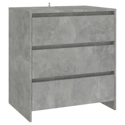 Senkki betoninharmaa 70x41x75 cm tekninen puu
