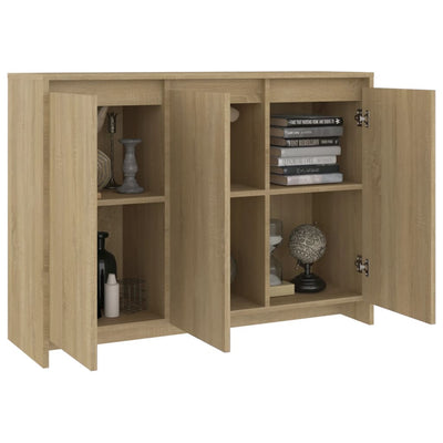 Senkki Sonoma-tammi 102x33x75 cm tekninen puu