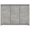 Senkki betoninharmaa 102x33x75 cm lastulevy