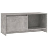 TV-taso betoninharmaa 90x35x40 cm tekninen puu