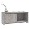 TV-taso betoninharmaa 90x35x40 cm tekninen puu
