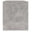 TV-taso betoninharmaa 90x35x40 cm tekninen puu