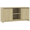 TV-taso Sonoma-tammi 102x37,5x52,5 cm tekninen puu