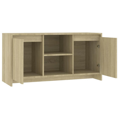 TV-taso Sonoma-tammi 102x37,5x52,5 cm tekninen puu