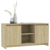 TV-taso Sonoma-tammi 102x37,5x52,5 cm tekninen puu