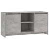 TV-taso betoninharmaa 102x37,5x52,5 cm tekninen puu