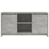 TV-taso betoninharmaa 102x37,5x52,5 cm tekninen puu