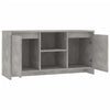 TV-taso betoninharmaa 102x37,5x52,5 cm tekninen puu