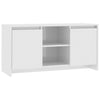 TV-taso korkeakiilto valkoinen 102x37,5x52,5 cm lastulevy