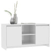 TV-taso korkeakiilto valkoinen 102x37,5x52,5 cm lastulevy