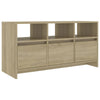 TV-taso Sonoma-tammi 102x37,5x52,5 cm tekninen puu