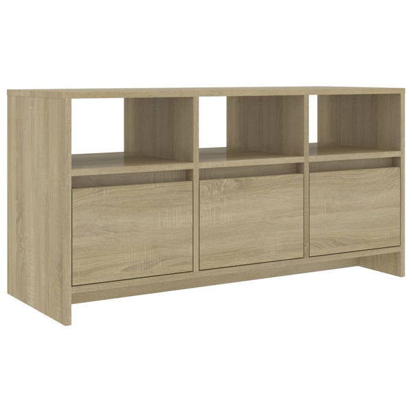 TV-taso Sonoma-tammi 102x37,5x52,5 cm tekninen puu