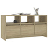 TV-taso Sonoma-tammi 102x37,5x52,5 cm tekninen puu