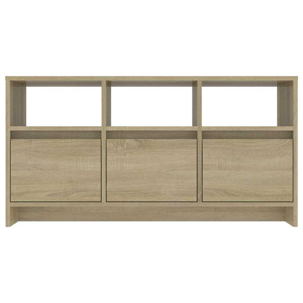 TV-taso Sonoma-tammi 102x37,5x52,5 cm tekninen puu