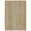 TV-taso Sonoma-tammi 102x37,5x52,5 cm tekninen puu