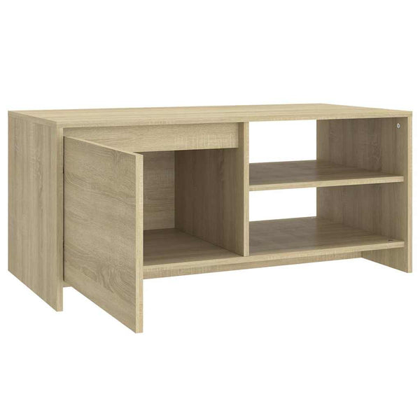 Sohvapöytä Sonoma-tammi 102x50x45 cm tekninen puu