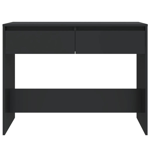 Konsolipöytä musta 100x35x76,5 cm tekninen puu