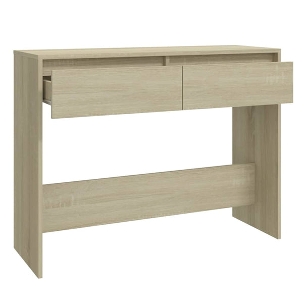 Sohvapöytä Sonoma-tammi 100x35x76,5 cm tekninen puu