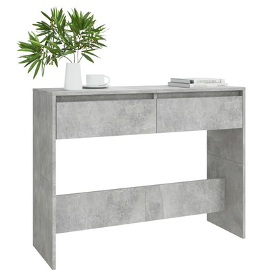 Sohvapöytä betoninharmaa 100x35x76,5 cm tekninen puu