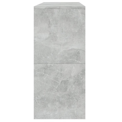 Sohvapöytä betoninharmaa 100x35x76,5 cm tekninen puu