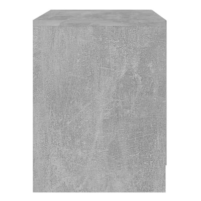 Yöpöytä betoninharmaa 45x34,5x44,5 cm lastulevy