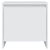 Valkoinen yöpöytä Iove 45x34x44,5cm (lastulevy)