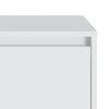 Valkoinen yöpöytä Iove 45x34x44,5cm (lastulevy)