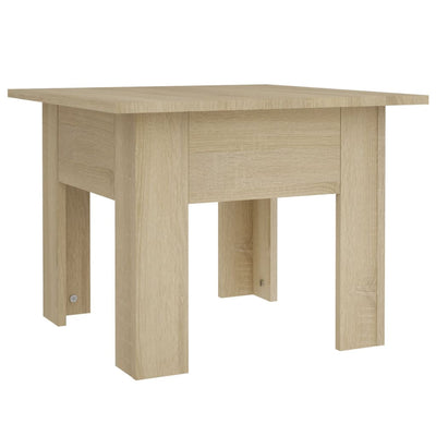 Sohvapöytä Sonoma-tammi 55x55x42 cm lastulevy