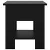 Musta sohvapöytä Sirhan 40x40x42cm (puinen)