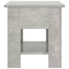 Betoninharmaa sohvapöytä Sirhan 40x40x42cm (puinen)