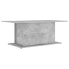 Sohvapöytä betoninharmaa 102x55,5x40 cm lastulevy