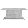 Sohvapöytä betoninharmaa 102x55,5x40 cm lastulevy