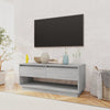 TV-taso harmaa Sonoma 102x41x44 cm tekninen puu