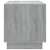 TV-taso harmaa Sonoma 102x41x44 cm tekninen puu