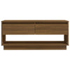 TV-taso ruskea tammi 102x41x44 cm tekninen puu