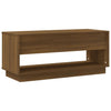 TV-taso ruskea tammi 102x41x44 cm tekninen puu