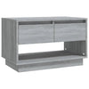 TV-taso harmaa Sonoma 70x41x44 cm tekninen puu