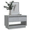 TV-taso harmaa Sonoma 70x41x44 cm tekninen puu