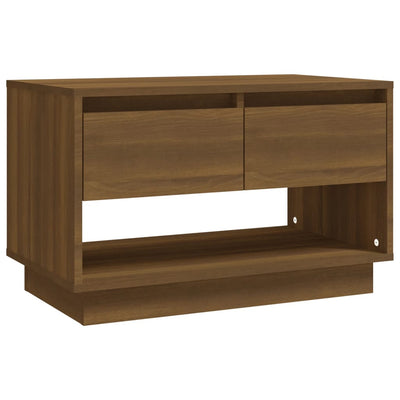 TV-taso ruskea tammi 70x41x44 cm tekninen puu